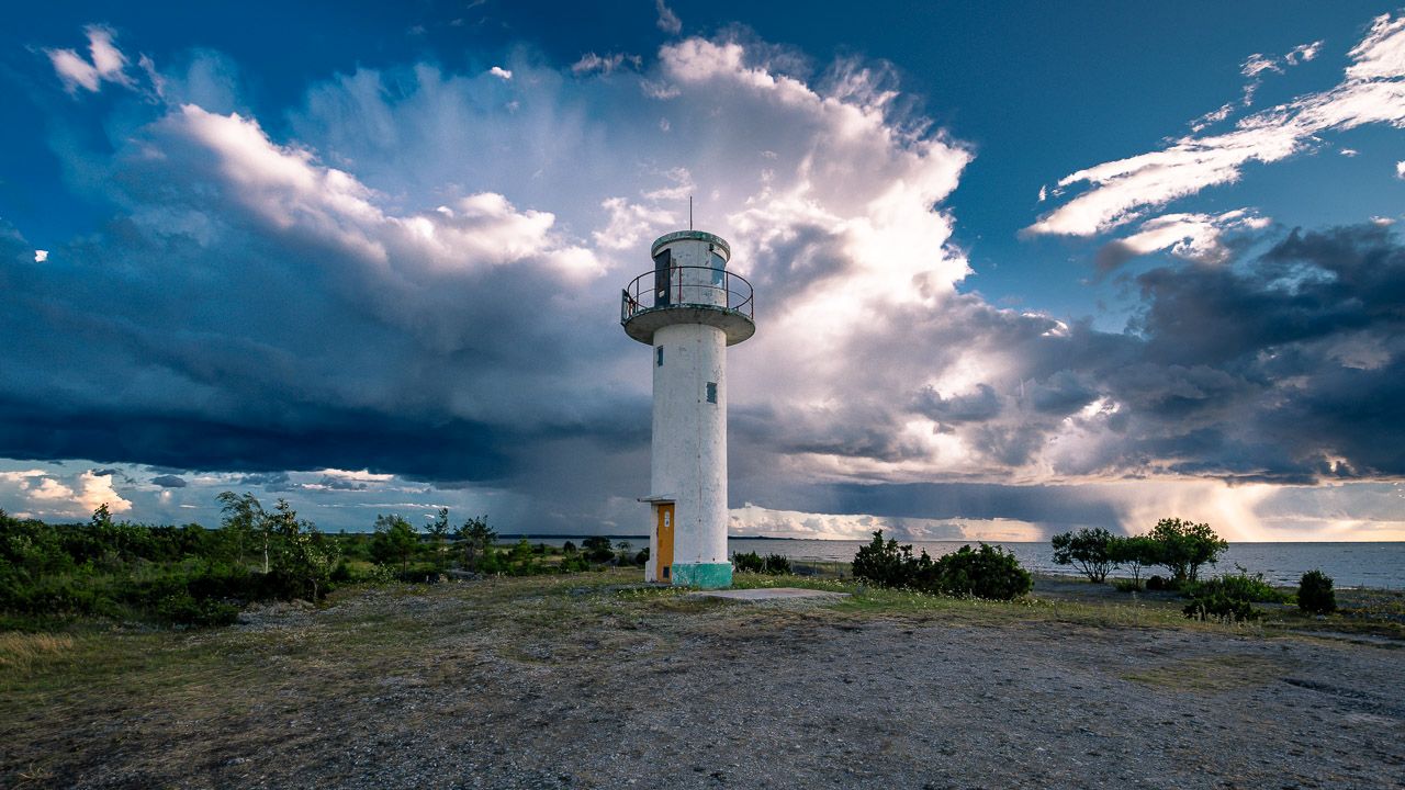 Gewitter am Leuchtturm