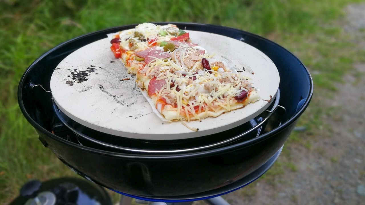 Misslungene Pizza in Rovaniemi