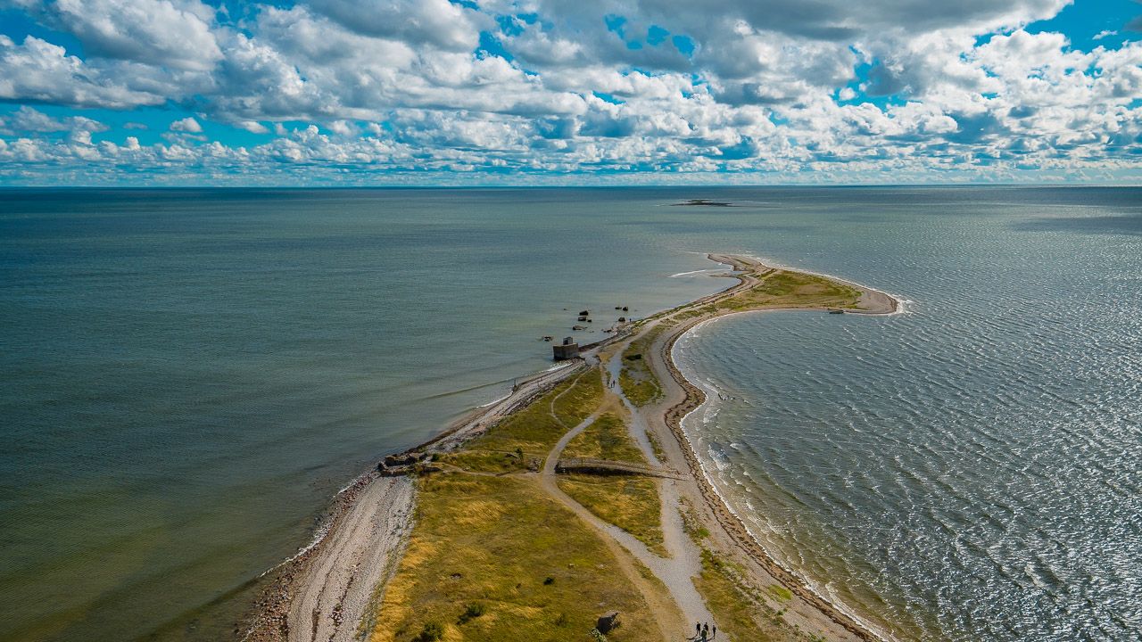 Panorama Leuchtturm Sorve