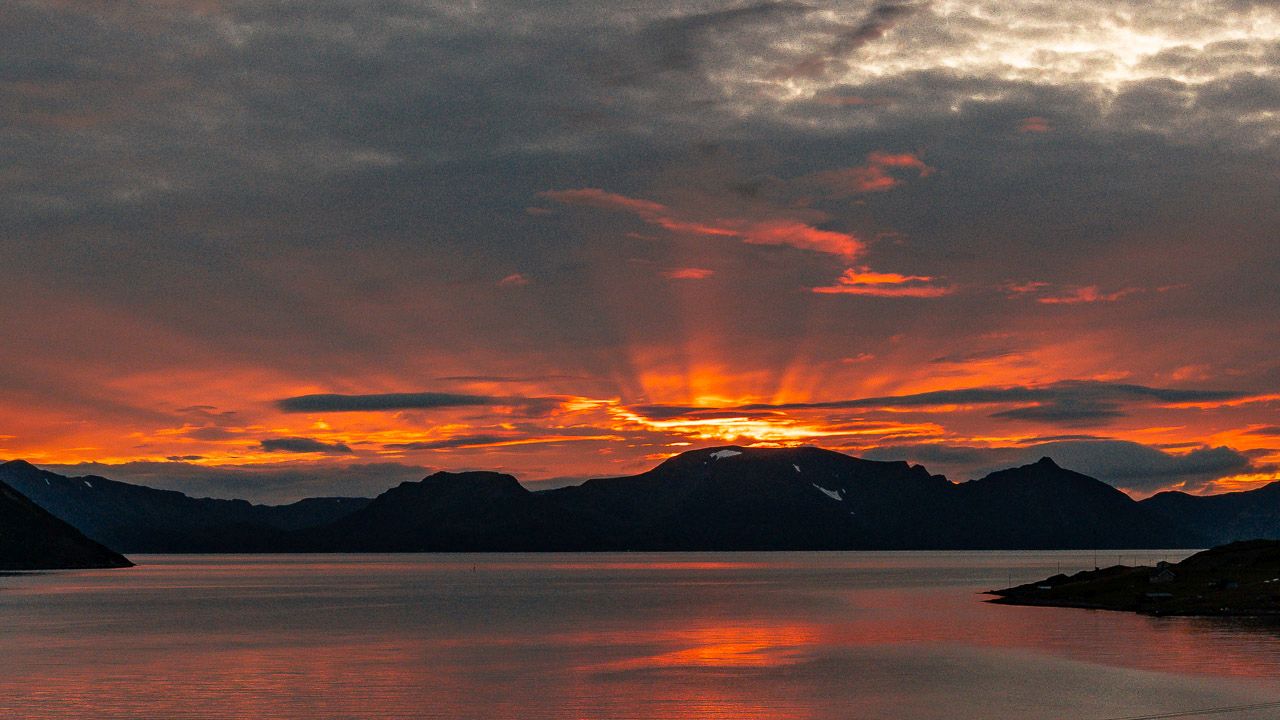 Sonnenuntergang Seiland-2