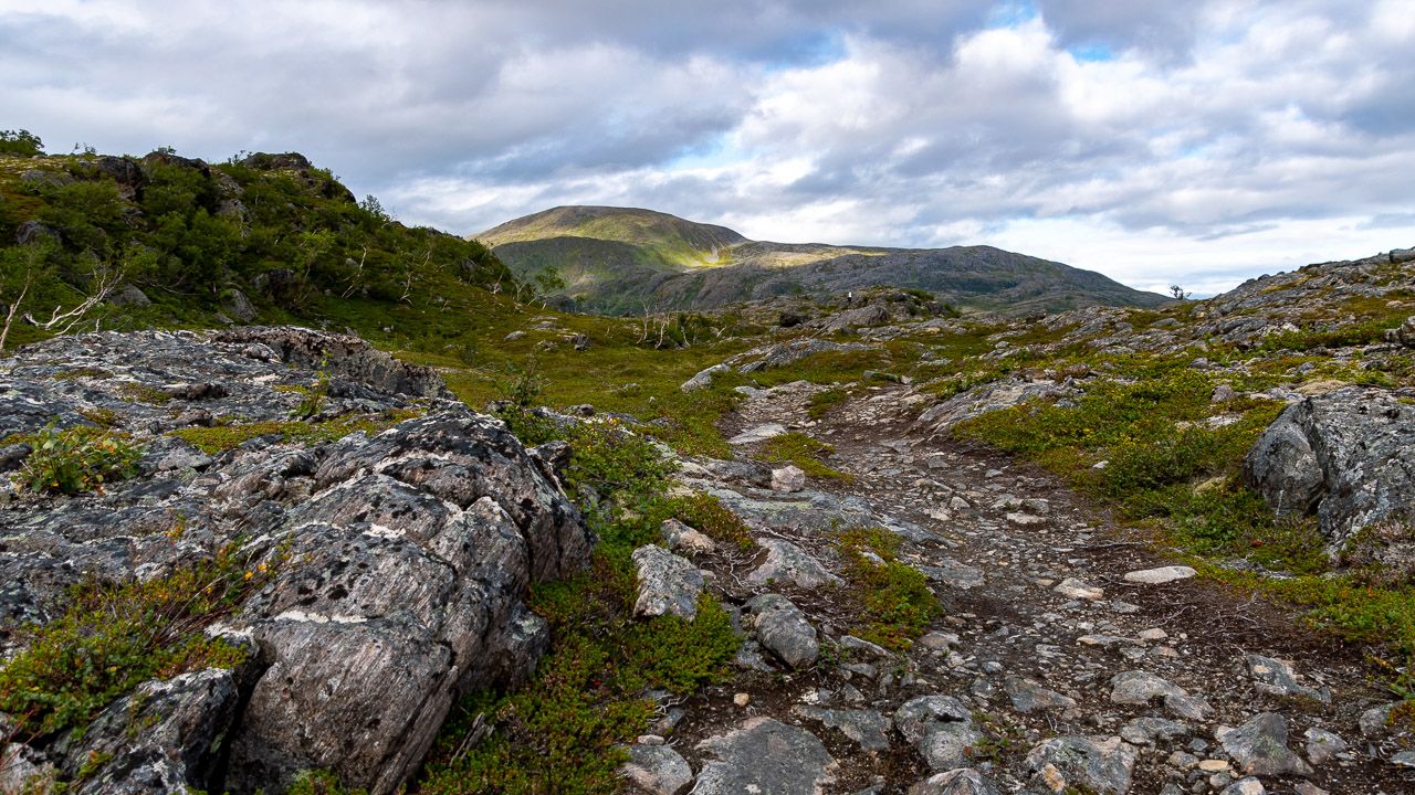 Wanderweg auf Seiland