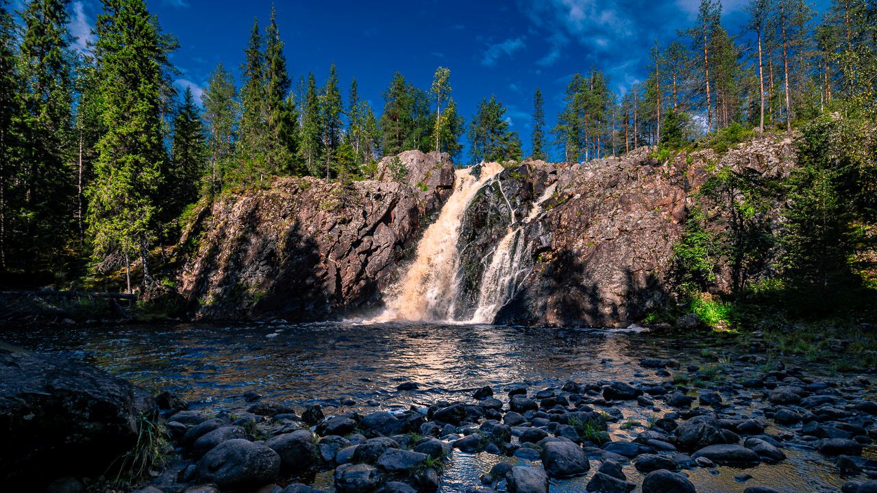 Wasserfall Hepoköngas