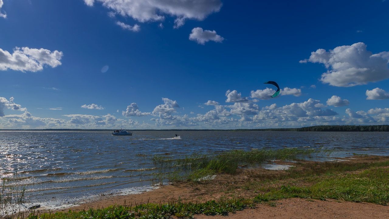 Wassersport am See