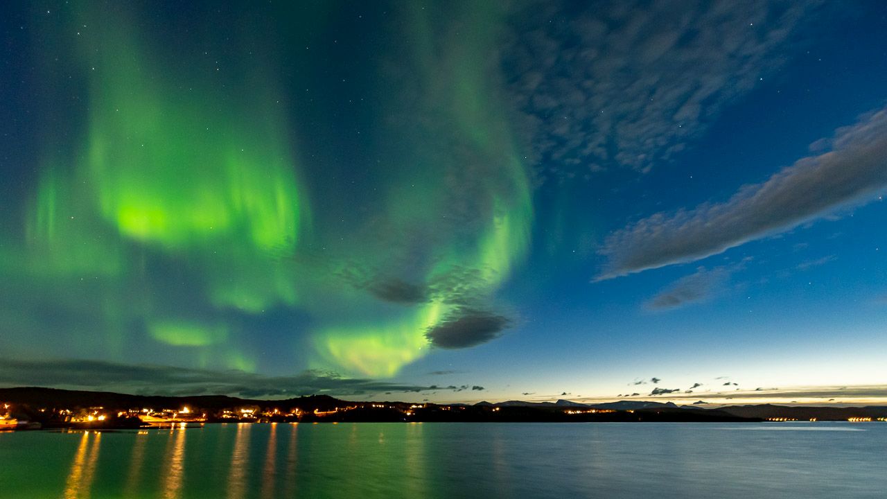 Nordlicht auf Senja