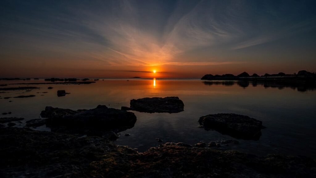 Sonnenuntergang Öland