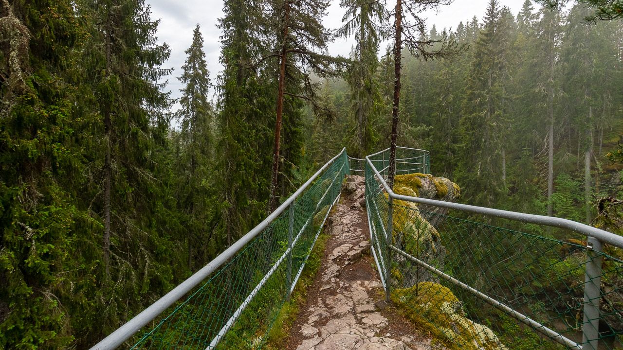 Ausichtspunkt Styggforsen