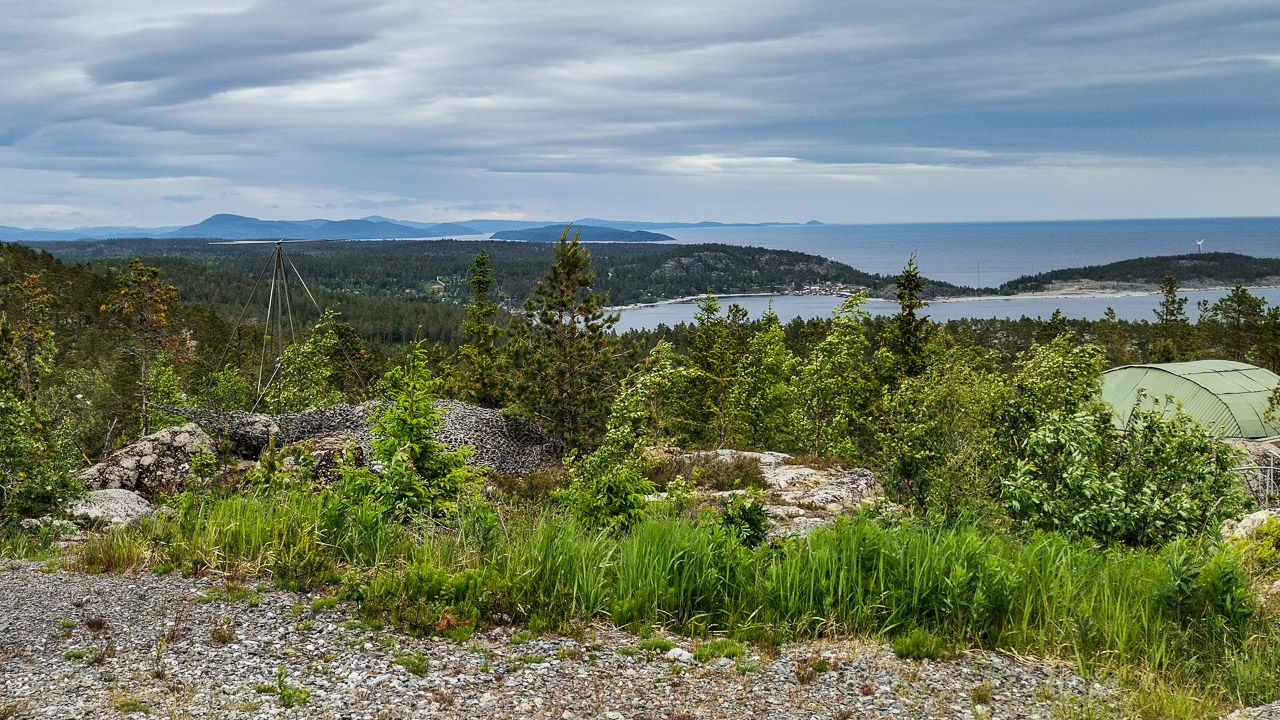 Ausblick von der Festung Hemsö