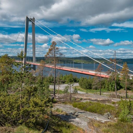 Brücke nach Höga Kusten