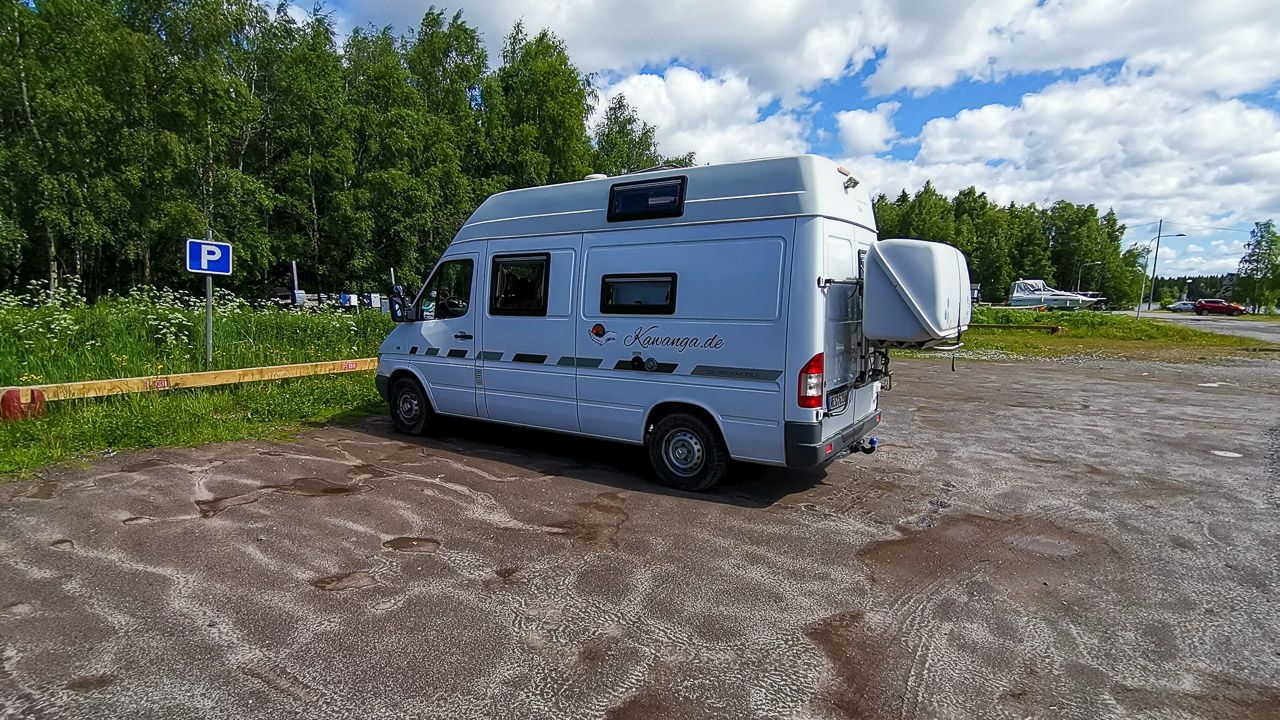 Stellplatz Umea