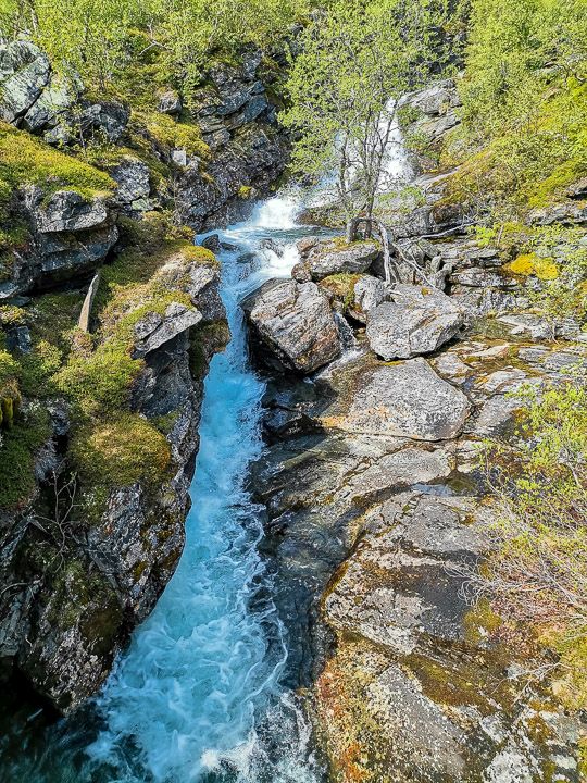 Wasserfall am Kungsleden