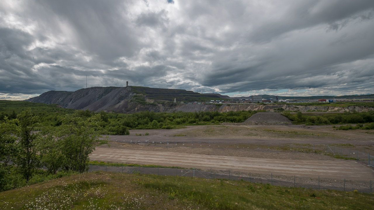 Erzgrube in Kiruna