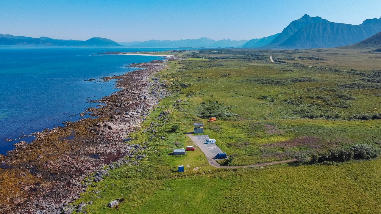 Die Küste der Lofoten
