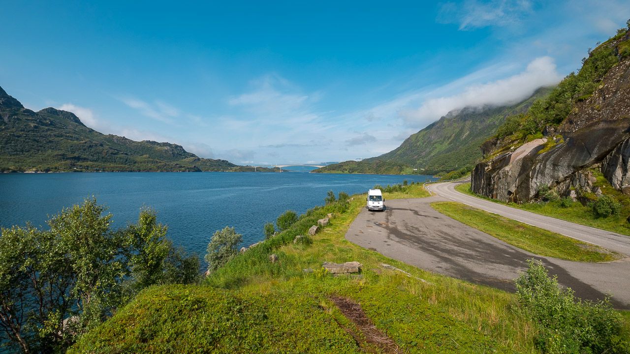 Eisbär am Tengelfjord