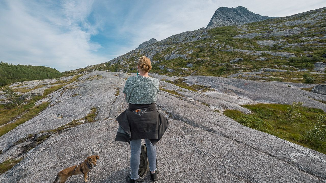 Puh mal Pause machen bei der Wanderung auf den 7 Schwestern