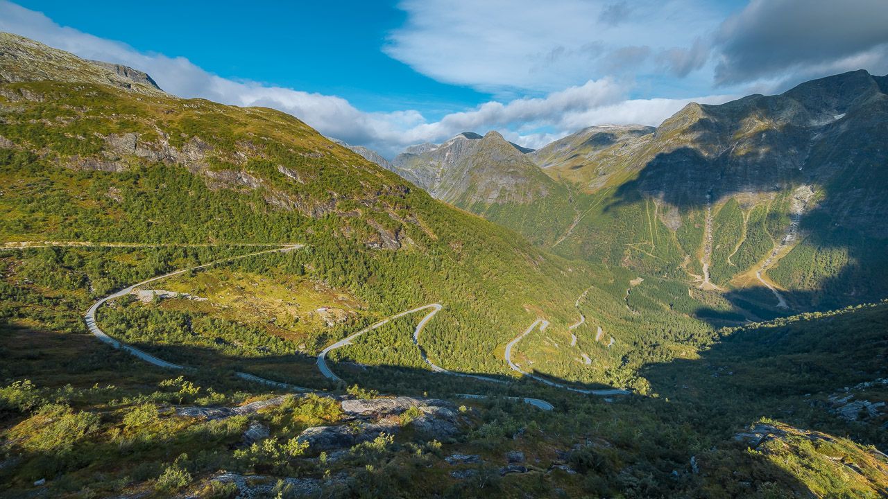 Aussicht Gaularfjellet
