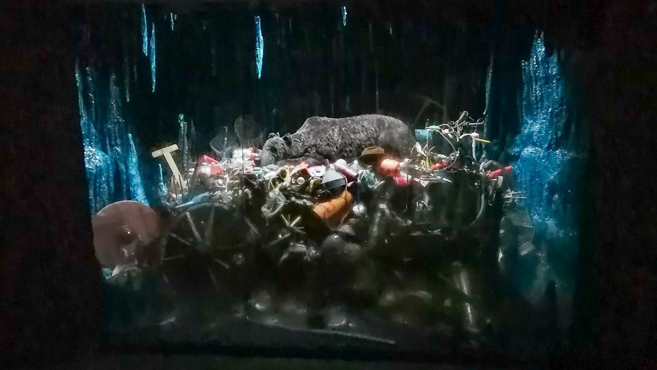 Der Bär der Verschwendungssucht am Aurlandsveggen