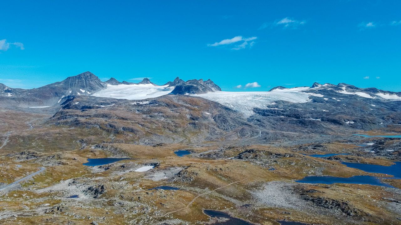 Der Gletscher am Veslfellet