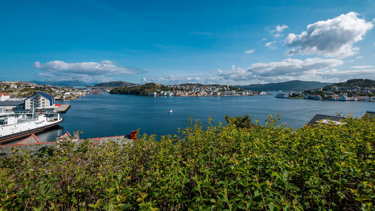 Der Hafen von Kristiansund