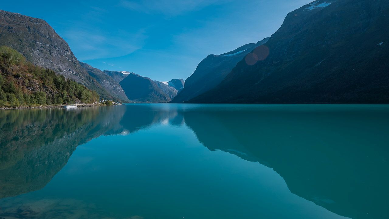 Der Lovatnet See