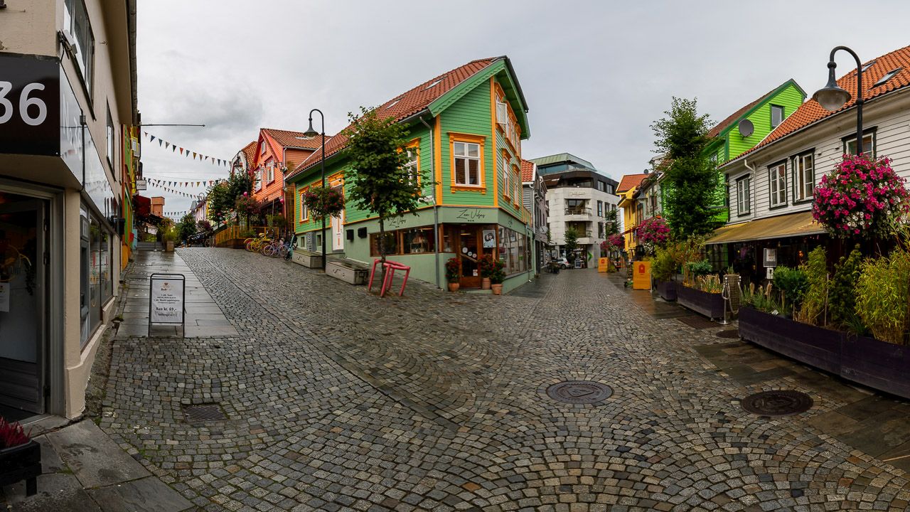 Fargegaten in Stavanger