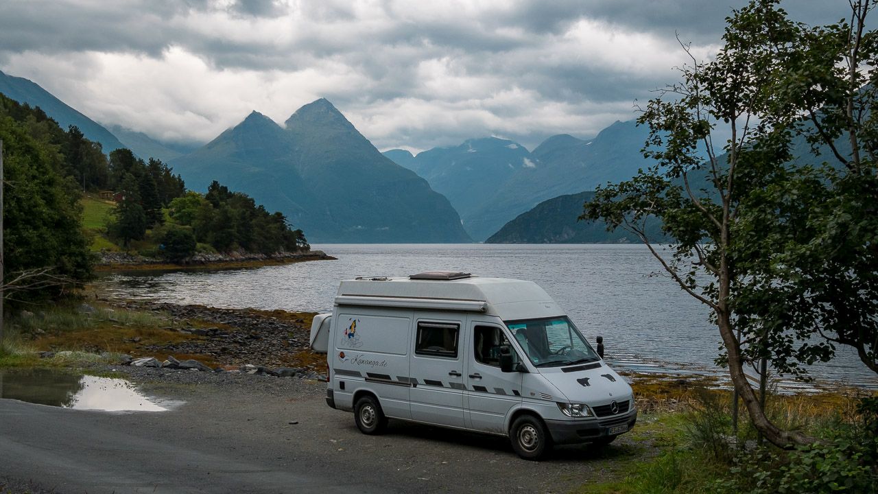 Stellplatz am Tingvollfjord