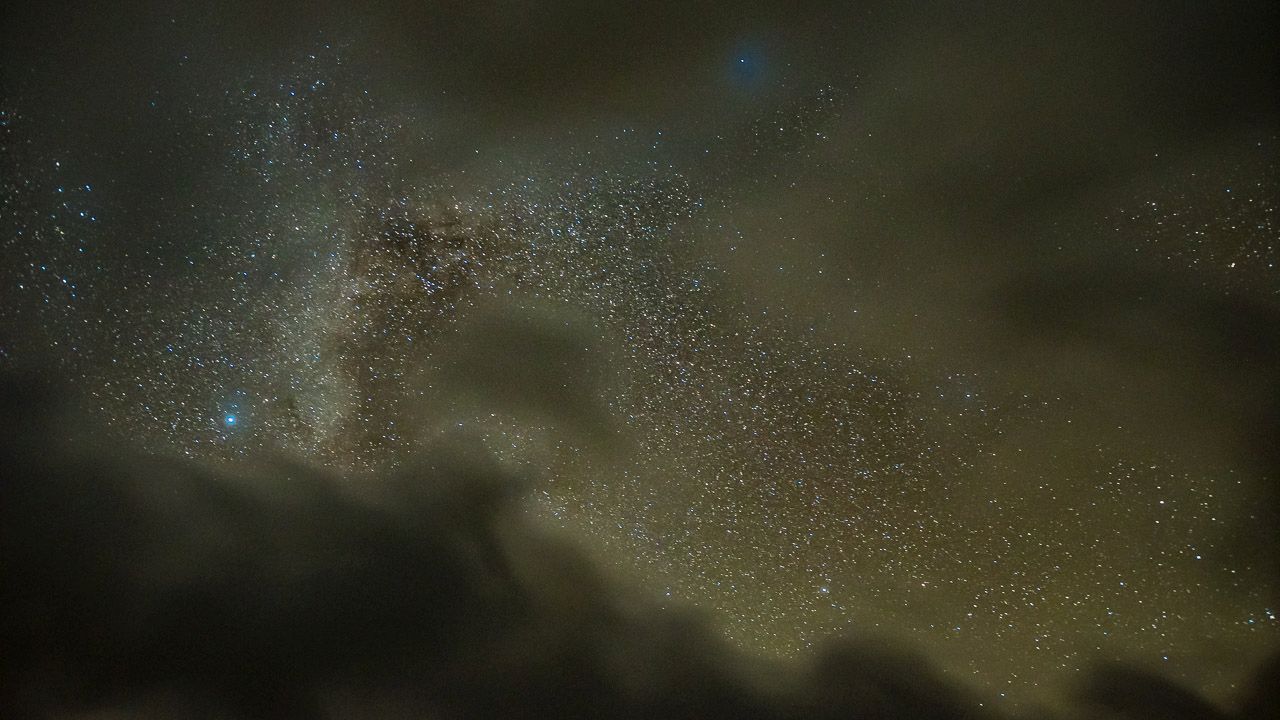 Sternenhimmel am Moavatnet