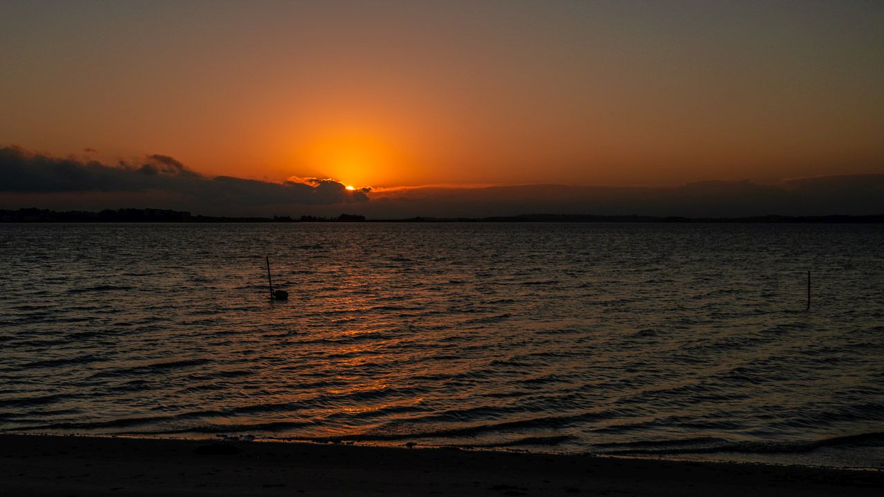 Sonnenuntergang bei Alro