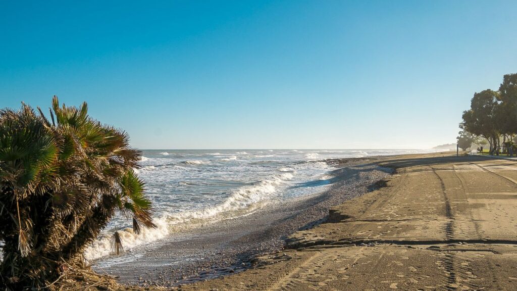 Einsamer Strand in Orpesa