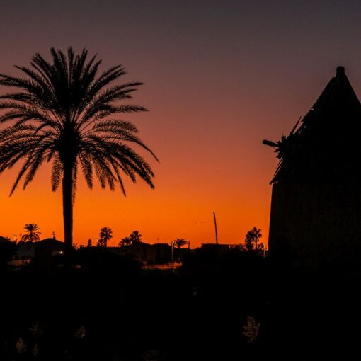 Sonnenuntergang auf La Manga