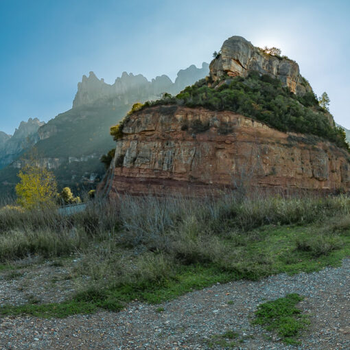 UFO Landezone auf dem Berg bei Monistrol de Montserrat-2